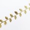 60 Foot Gold Leaf Ribbon Artificial Double-Faced Gold Leaves (Gold) 792"L x 1.6"W